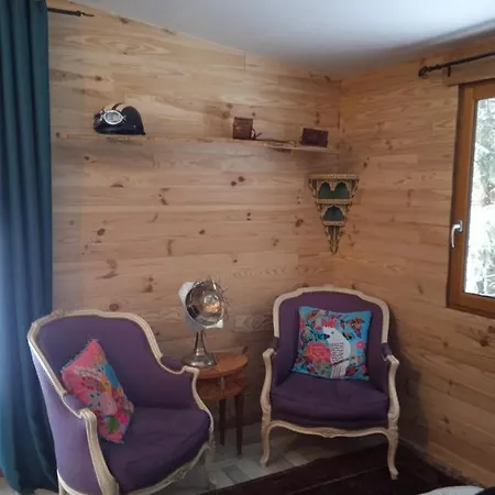 Chalet Libellule Domaine De La Mamounette Champclause Buitenkant foto